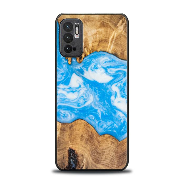 Xiaomi REDMI NOTE 10 5G Etui na telefon 10 5G z żywicy i drewna - SYNERGY#A31