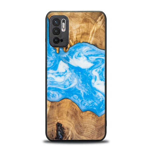 Xiaomi REDMI NOTE 10 5G Resin & Wood Phone Case - SYNERGY#A31