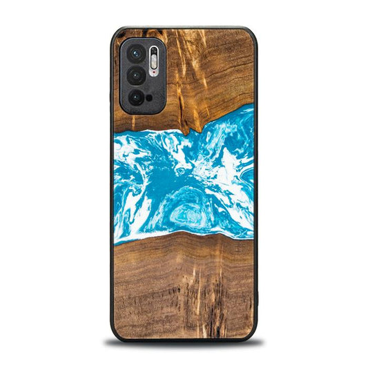 Xiaomi REDMI NOTE 10 5G Resin & Wood Phone Case - SYNERGY#A7
