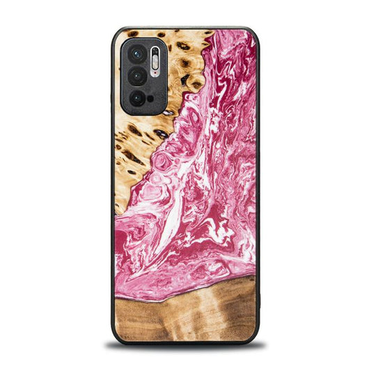 Xiaomi REDMI NOTE 10 5G Resin & Wood Phone Case - SYNERGY#A99