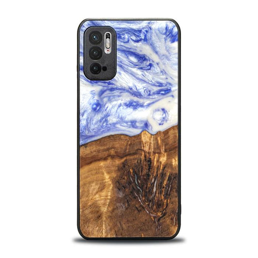 Xiaomi REDMI NOTE 10 5G Resin & Wood Phone Case - SYNERGY#B04
