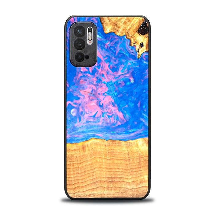 Xiaomi REDMI NOTE 10 5G Resin & Wood Phone Case - SYNERGY#B23