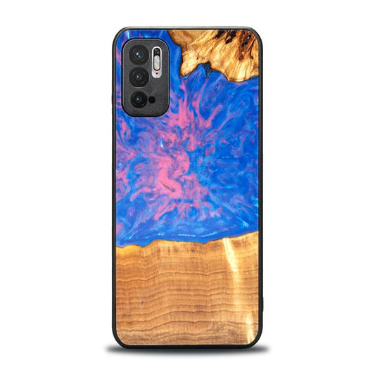 Xiaomi REDMI NOTE 10 5G Resin & Wood Phone Case - SYNERGY#B29