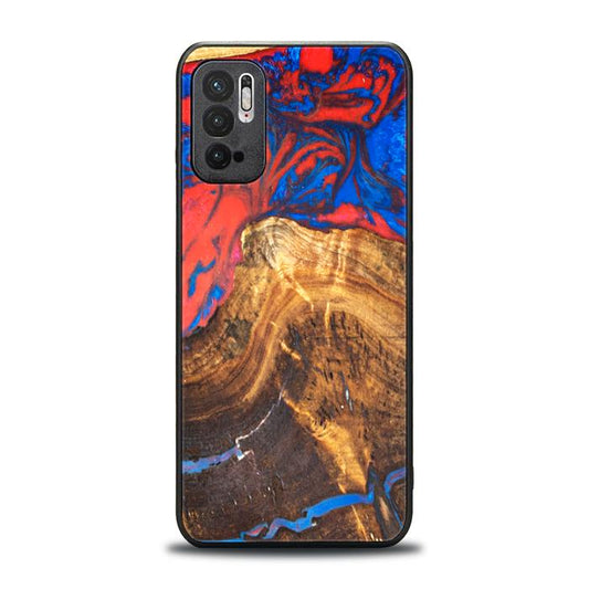 Xiaomi REDMI NOTE 10 5G Resin & Wood Phone Case - SYNERGY#B31