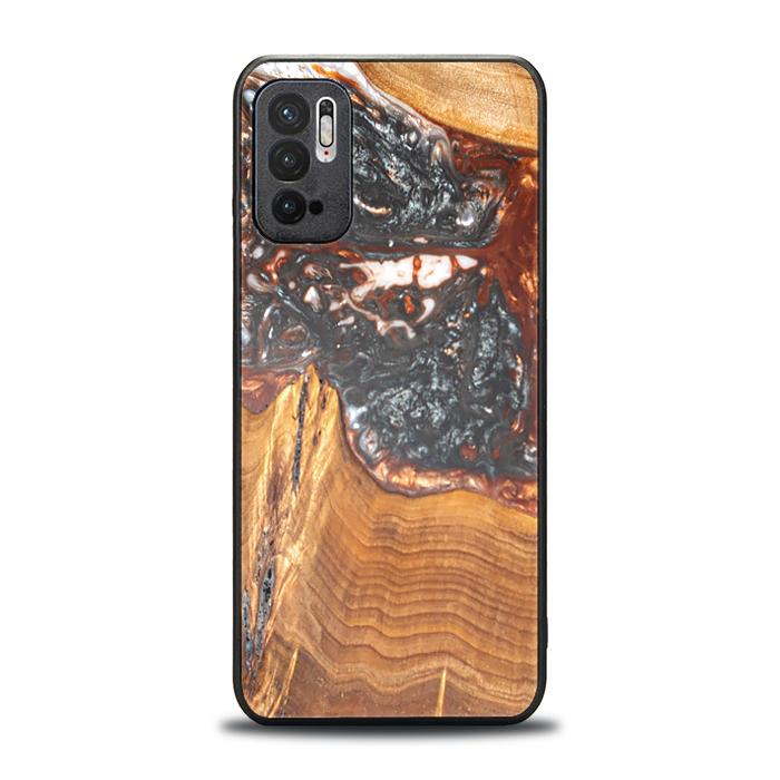 Xiaomi REDMI NOTE 10 5G Resin & Wood Phone Case - SYNERGY#B37