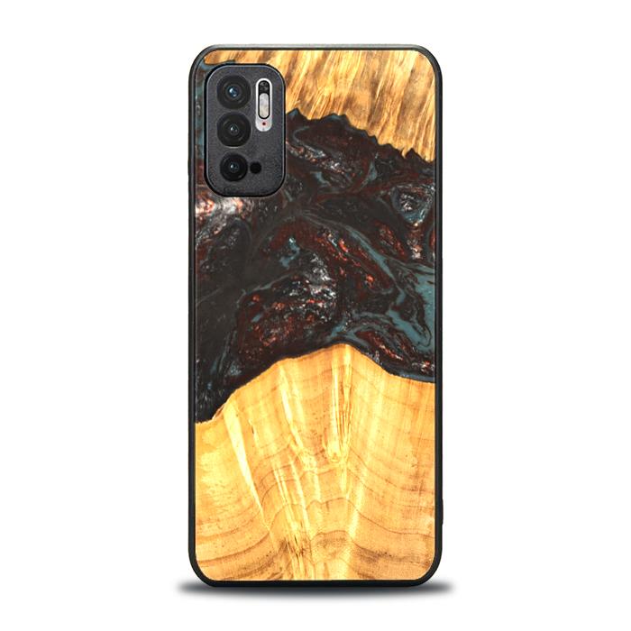 Xiaomi REDMI NOTE 10 5G Resin & Wood Phone Case - SYNERGY#B42