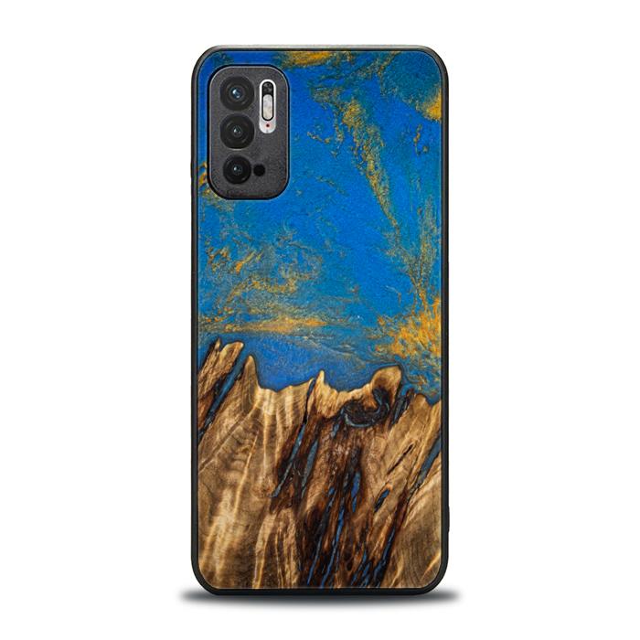 Xiaomi REDMI NOTE 10 5G Resin & Wood Phone Case - SYNERGY#C43