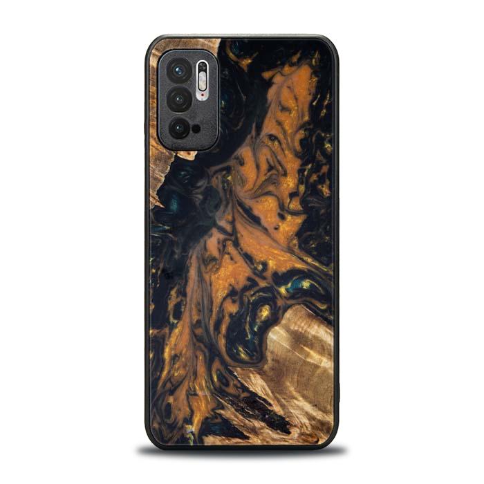 Xiaomi REDMI NOTE 10 5G Etui na telefon z żywicy i drewna - Synergy#162