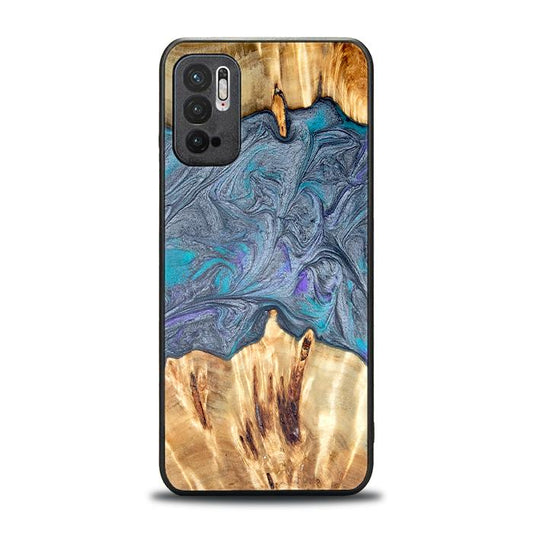 Xiaomi REDMI NOTE 10 5G Handyhülle aus Harz und Holz - Synergy#D135