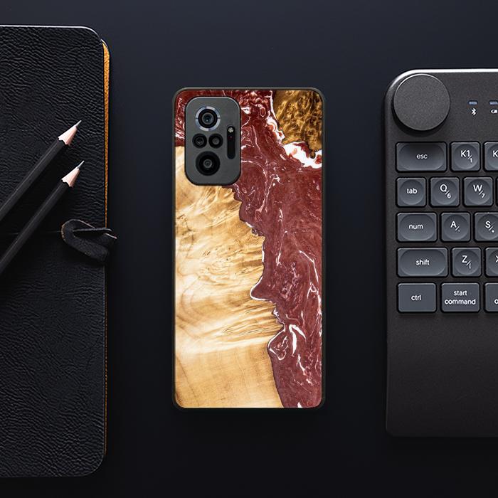 Xiaomi REDMI NOTE 10 Pro Etui na telefon 10 Pro z żywicy i drewna - SYNERGY#316