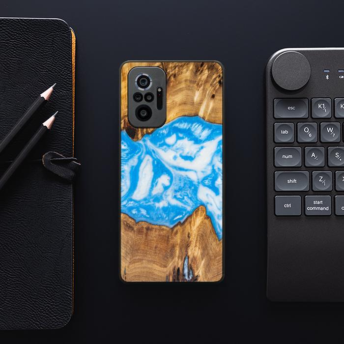 Xiaomi REDMI NOTE 10 Pro Etui na telefon 10 Pro z żywicy i drewna - SYNERGY#A29