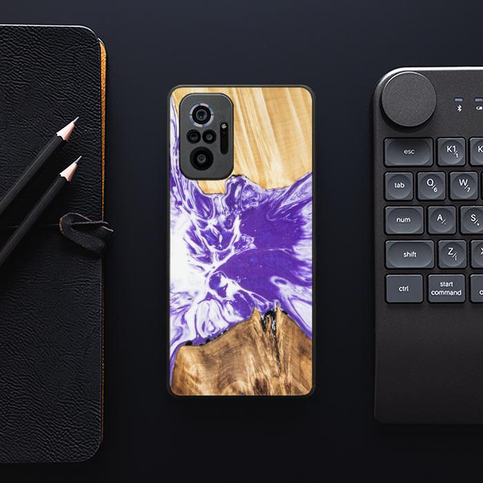 Xiaomi REDMI NOTE 10 Pro Resin & Wood Phone Case - SYNERGY#A78