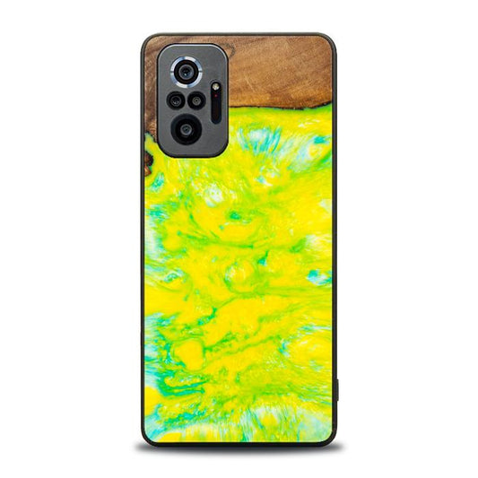 Xiaomi REDMI NOTE 10 Pro Handyhülle aus Harz und Holz - SYNERGY#A9