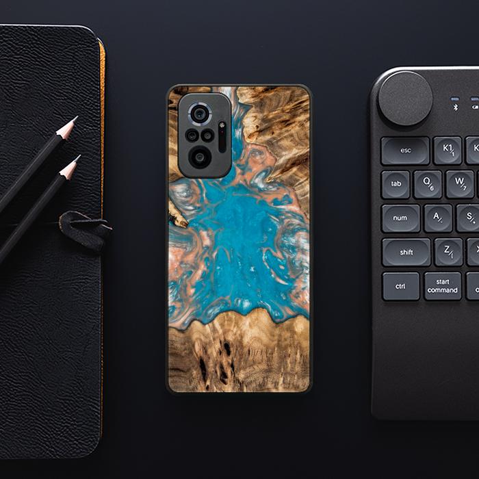 Xiaomi REDMI NOTE 10 Pro Etui na telefon 10 Pro z żywicy i drewna - SYNERGY#A97