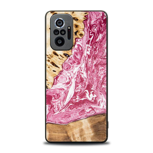 Xiaomi REDMI NOTE 10 Pro Resin & Wood Phone Case - SYNERGY#A99