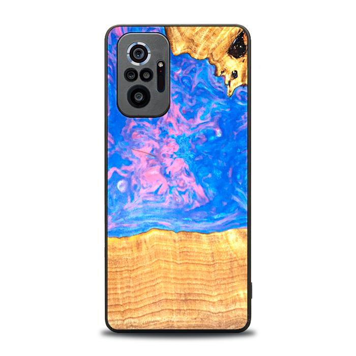 Xiaomi REDMI NOTE 10 Pro Etui na telefon 10 Pro z żywicy i drewna - SYNERGY#B23