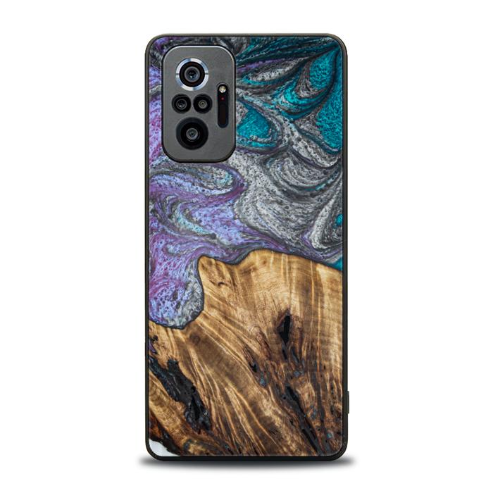 Xiaomi REDMI NOTE 10 Pro Resin & Wood Phone Case - SYNERGY#C47