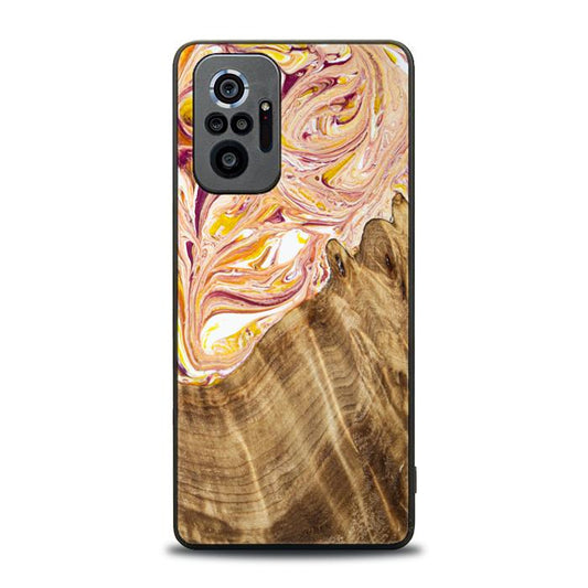 Xiaomi REDMI NOTE 10 Pro Resin & Wood Phone Case - SYNERGY#C48