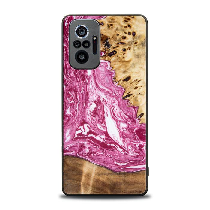 Xiaomi REDMI NOTE 10 Pro Etui na telefon z żywicy i drewna - Synergy#129