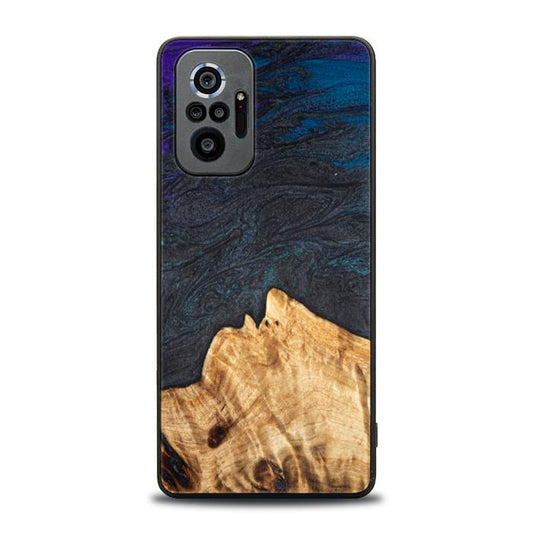 Xiaomi REDMI NOTE 10 Pro Resin & Wood Phone Case - Synergy#C5