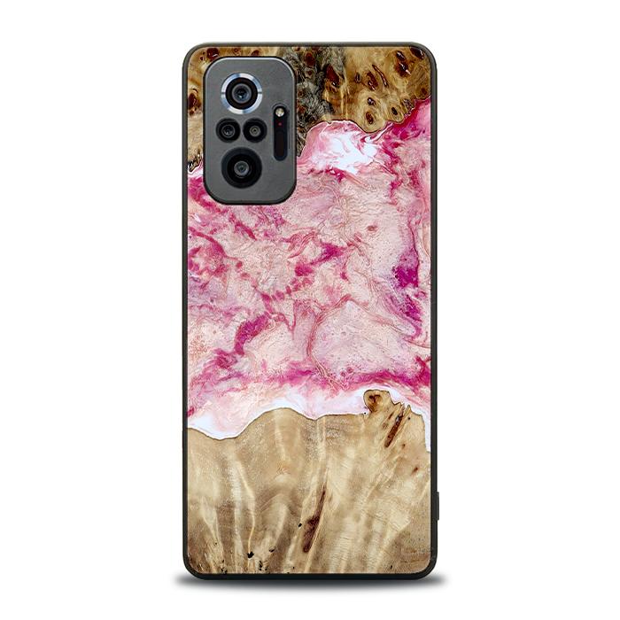 Xiaomi REDMI NOTE 10 Pro Resin & Wood Phone Case - Synergy#D101