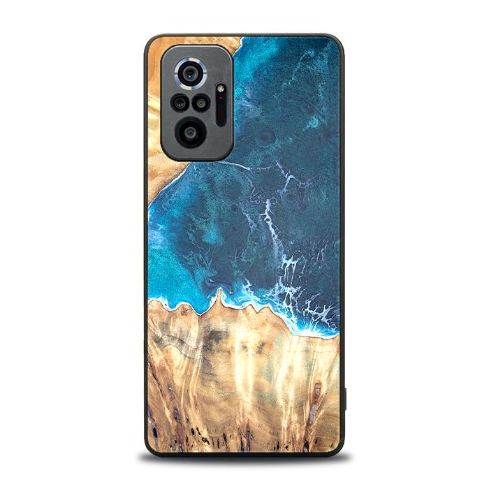 Xiaomi REDMI NOTE 10 Pro Etui na telefon 10 Pro z żywicy i drewna - Synergy#D116