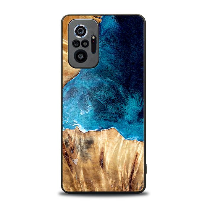 Xiaomi REDMI NOTE 10 Pro Etui na telefon z żywicy i drewna - Synergy#D127