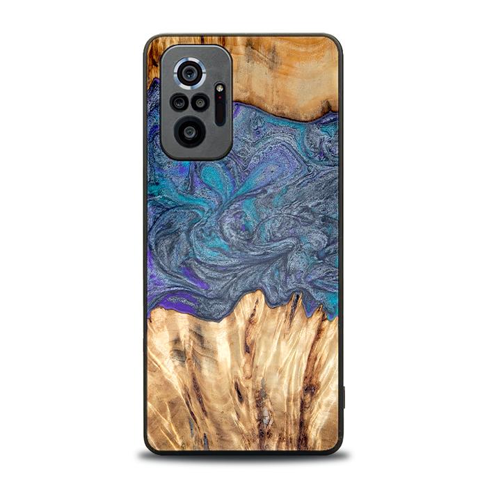Xiaomi REDMI NOTE 10 Pro Handyhülle aus Harz und Holz - Synergy#D132