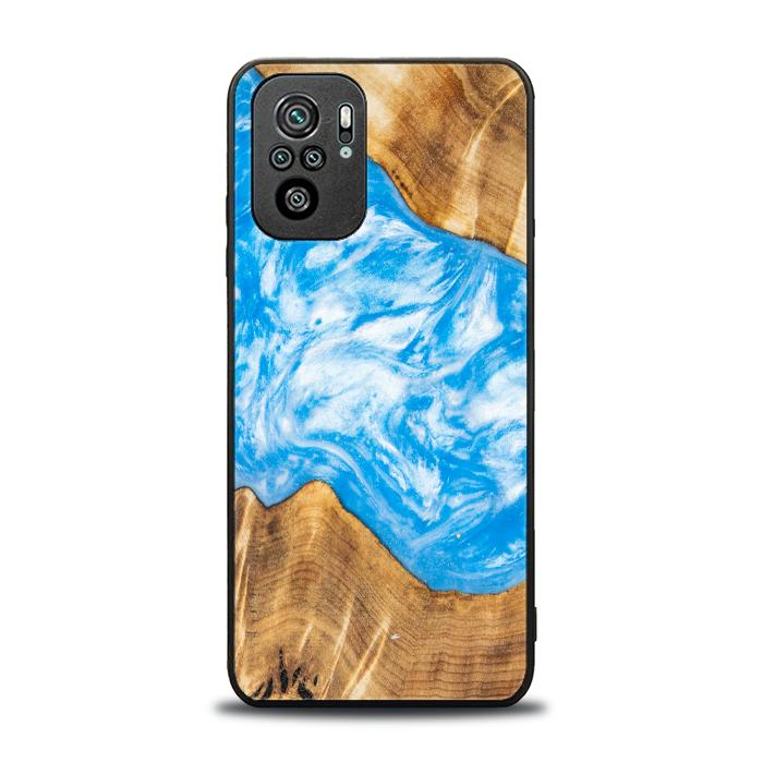 Xiaomi REDMI NOTE 10 Resin & Wood Phone Case - SYNERGY#A28
