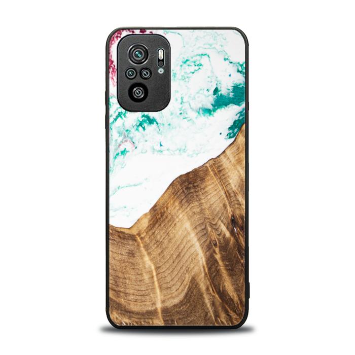 Xiaomi REDMI NOTE 10 Resin & Wood Phone Case - SYNERGY#C14