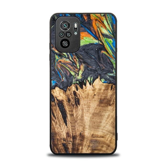 Xiaomi REDMI NOTE 10 Etui na telefon z żywicy i drewna - SYNERGY#C22