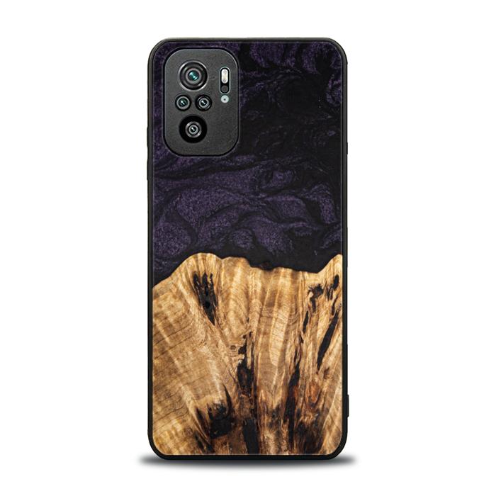 Xiaomi REDMI NOTE 10 Etui na telefon z żywicy i drewna - SYNERGY#C31