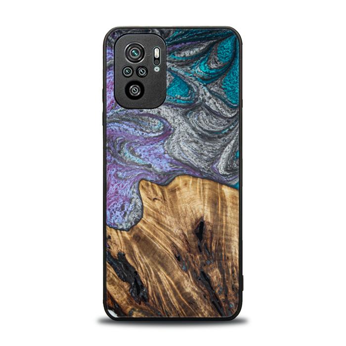 Xiaomi REDMI NOTE 10 Resin & Wood Phone Case - SYNERGY#C47