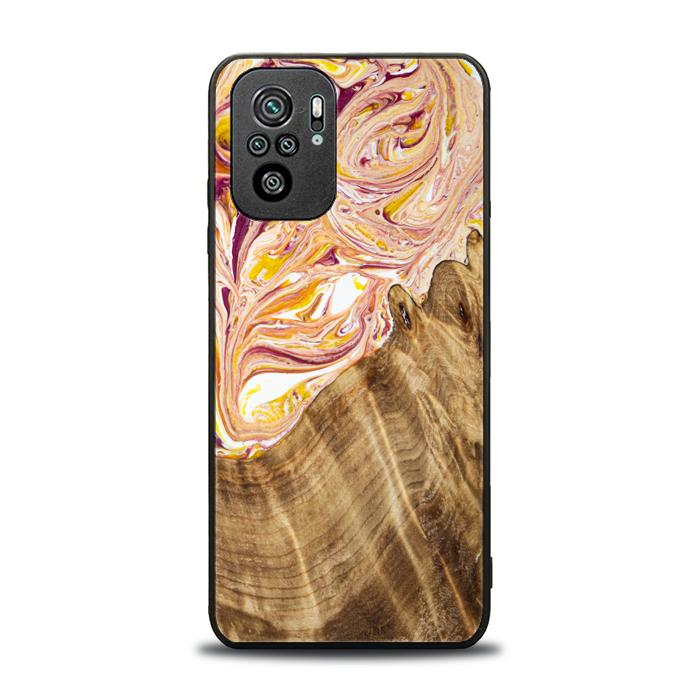 Xiaomi REDMI NOTE 10 Resin & Wood Phone Case - SYNERGY#C48