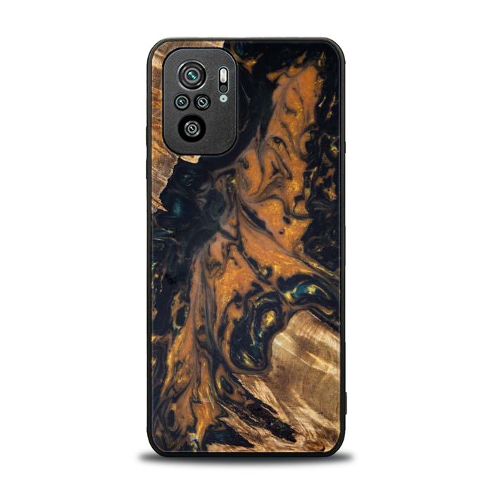 Xiaomi REDMI NOTE 10 Etui na telefon z żywicy i drewna - Synergy#162