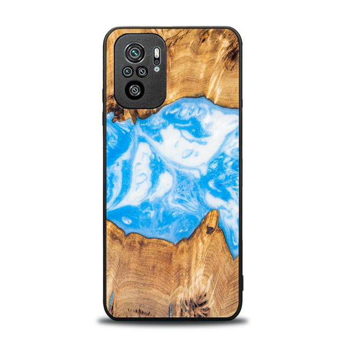 Xiaomi REDMI NOTE 10 Resin & Wood Phone Case - Synergy#A34