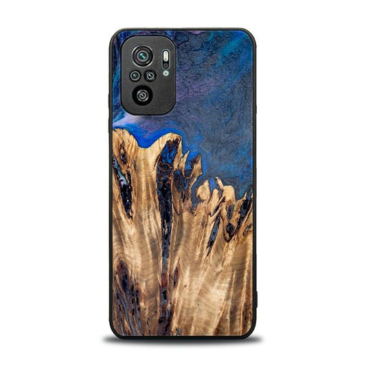 Xiaomi REDMI NOTE 10 Handyhülle aus Harz und Holz - Synergy#D120