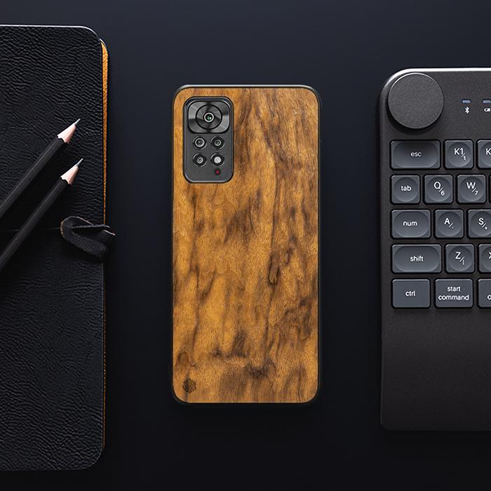Xiaomi REDMI NOTE 11 Pro / 11 Pro 5G Wooden Phone Case - Imbuia