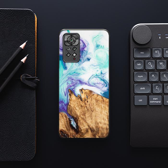 Xiaomi REDMI NOTE 11 Pro / 11 Pro Etui na telefon 5G wykonane z żywicy i drewna - SYNERGY#C17