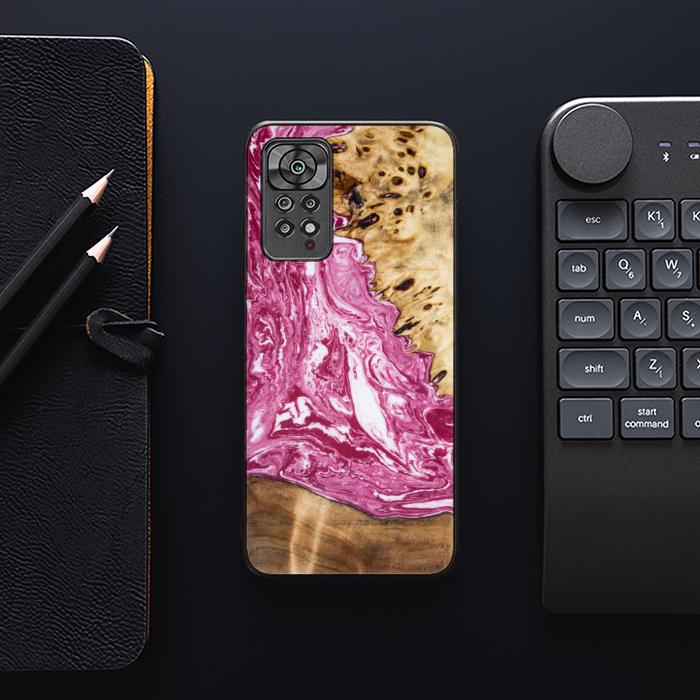 Xiaomi REDMI NOTE 11 Pro / 11 Pro Etui na telefon 5G wykonane z żywicy i drewna - Synergy#129
