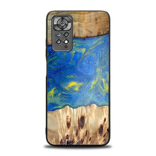 Xiaomi REDMI NOTE 11 Pro / 11 Pro 5G Resin & Wood Phone Case - Synergy#D128