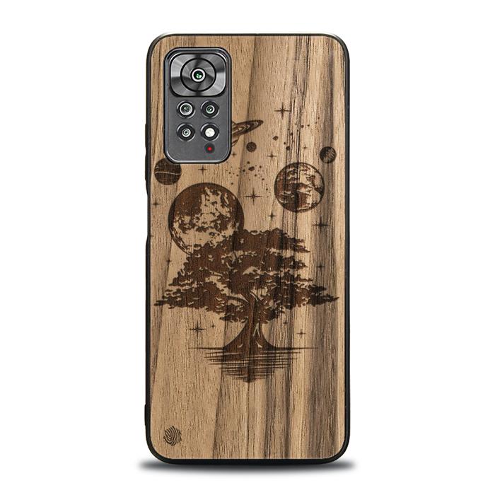 Xiaomi REDMI NOTE 11 Pro / 11 Pro 5G Wooden Phone Case - Galactic Garden