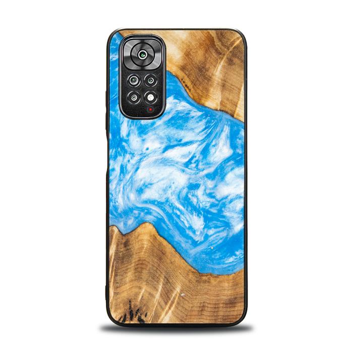 Xiaomi REDMI NOTE 11 / 11S Resin & Wood Phone Case - SYNERGY#A28