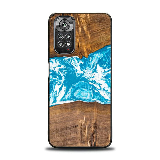 Xiaomi REDMI NOTE 11 / 11S Resin & Wood Phone Case - SYNERGY#A7