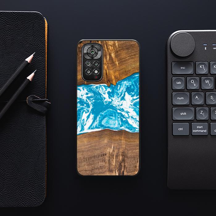 Xiaomi REDMI NOTE Etui na telefon z żywicy i drewna 11 / 11S - SYNERGY#A7
