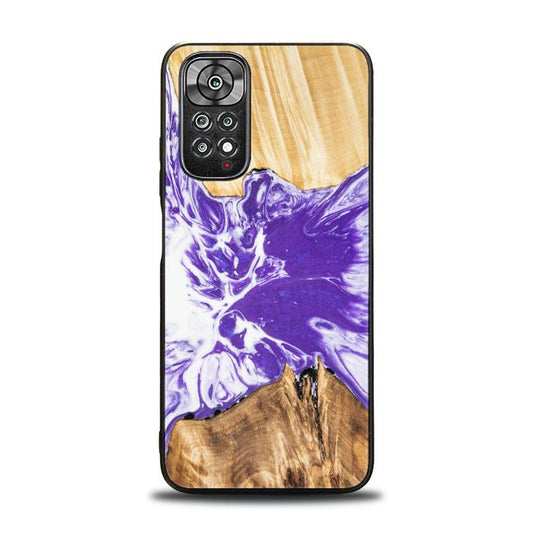 Xiaomi REDMI NOTE 11 / 11S Resin & Wood Phone Case - SYNERGY#A78
