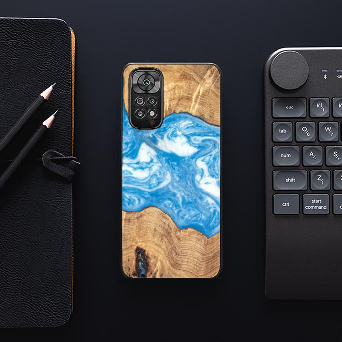 Xiaomi REDMI NOTE Etui na telefon z żywicy i drewna 11 / 11S - SYNERGY#B03