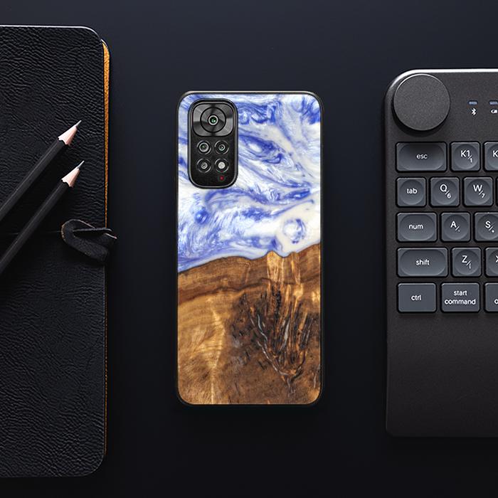 Xiaomi REDMI NOTE Etui na telefon z żywicy i drewna 11 / 11S - SYNERGY#B04
