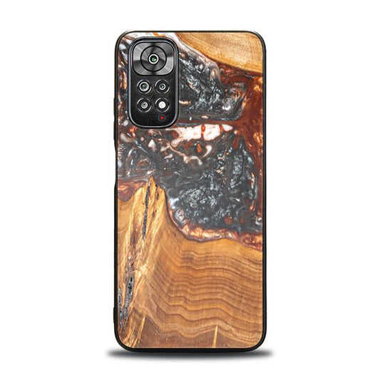 Xiaomi REDMI NOTE 11 / 11S Resin & Wood Phone Case - SYNERGY#B37