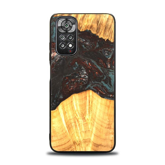 Xiaomi REDMI NOTE 11 / 11S Resin & Wood Phone Case - SYNERGY#B42